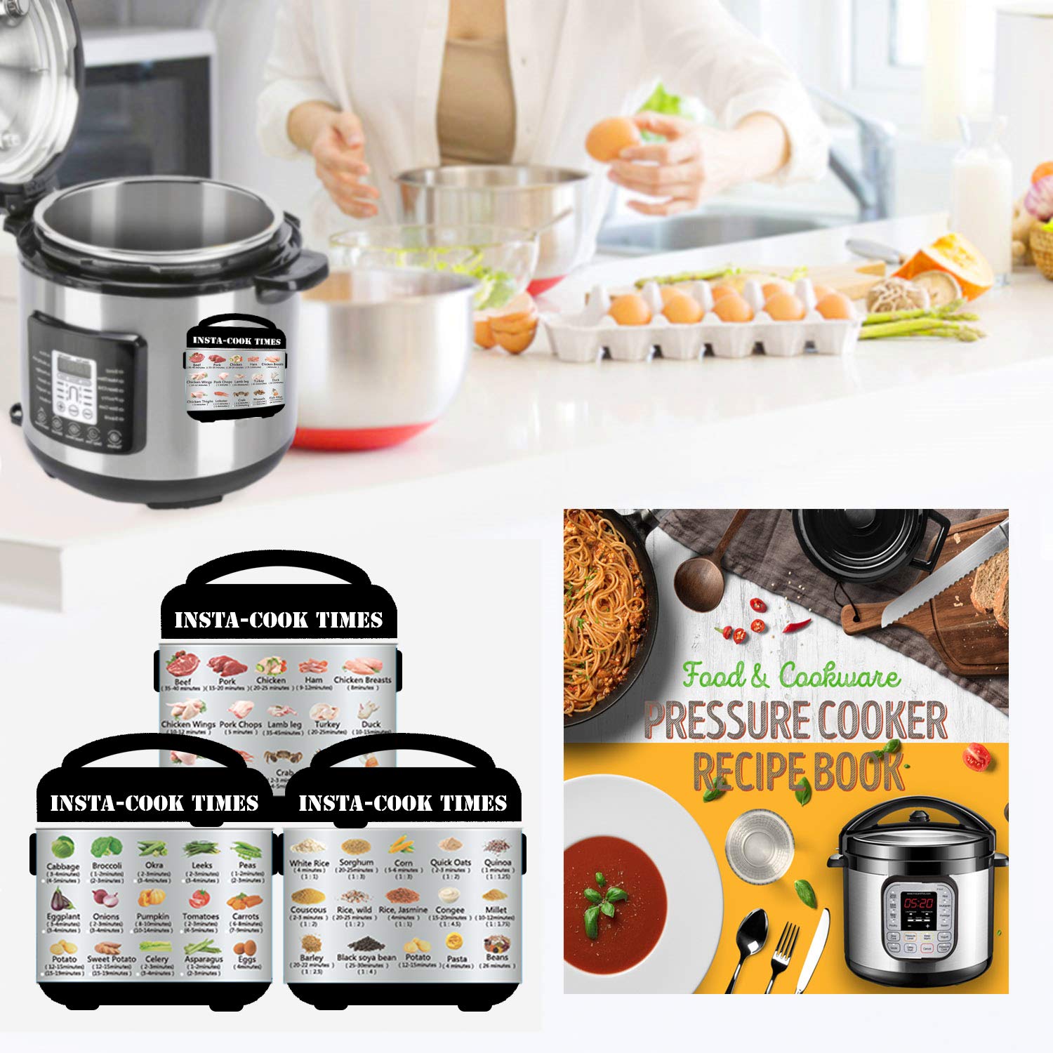Amazon | インスタントポットミニ3と互換性のある強化ガラス蓋シール